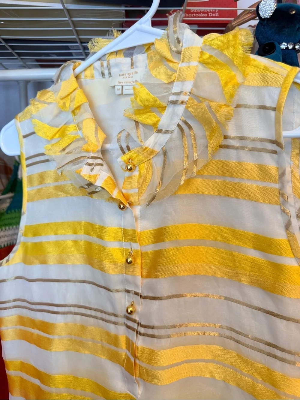kate spade sleeveless blouse